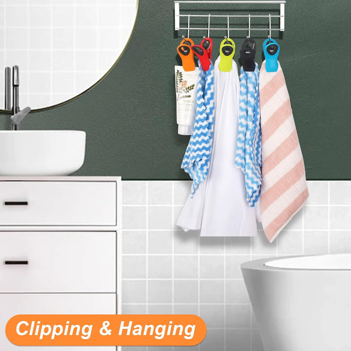 12 Pack Chip Clips Bag Clips, Magnetic Bag Clip for Food Storage