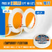 Double-Sided Fabric Tape,Hem Tape No Sew No Iron,1/4"+1/2" (2 Rolls)