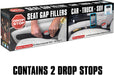 – 2 Original Car Seat Gap Fillers (Shark Tank) + Dash Pad + Light