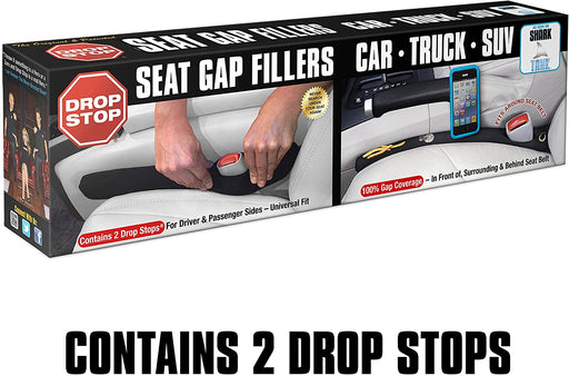 – 2 Original Car Seat Gap Fillers (Shark Tank) + Dash Pad + Light