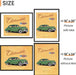 18x24 Picture Frame, Wall Decor Poster Frames, Black 1 Pack