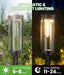 Solar Lights Outdoor, 8 Pack, Warm White, IP65