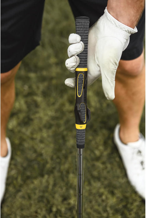 SKLZ Golf Grip Trainer, Club Attachment for Correct Hand Positioning and Muscle Memory, Fits Standard Grips from Driver 