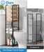Narrow Towel Storage for Bathroom, 3-Tier Free Standing Bathroom Towel Rack Organizer with Shelf for Small Bath, Pool, B