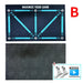 90Cm Football Training Mat Durable Non Slip Foldable Kids Adults Dribble Training Mat Football Training Indoor Ourdoor Equipment