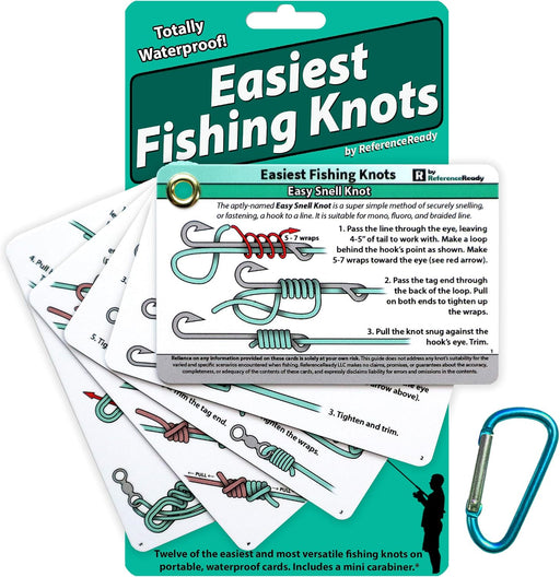 Easiest Fishing Knots Pocket Guide for Beginners