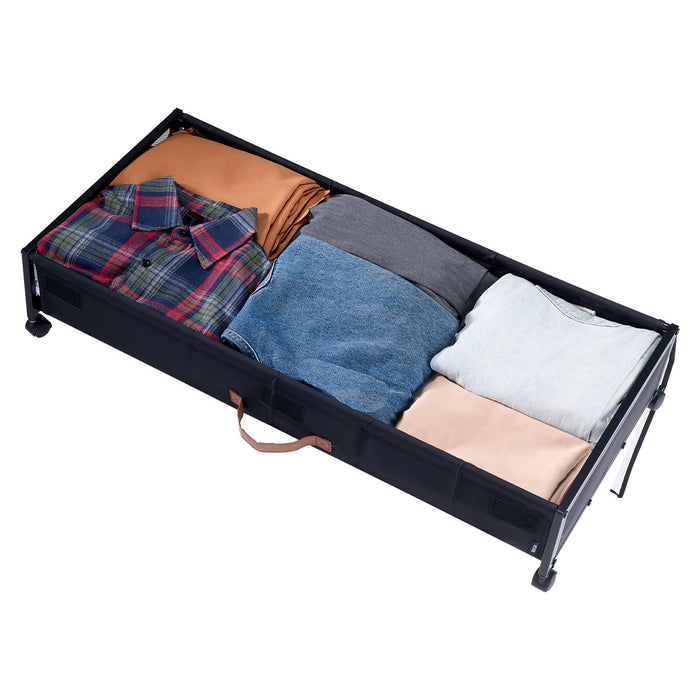 Two-Pack Rolling Under-Bed Storage Bins
