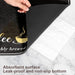 Fashion Coffee Mat, Dish Drying Mat 12" x 20" Black
