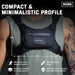 Water Resistant Running Vest Chest Pack, Phone Holder for Running, Lightweight Training Pack with Reflective Detail