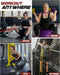 Resistance Bands Set - Pull Up Bands for Men Women, Exercise Bands Resistance with Door Anchor, Training Poster & Pouch for Body Stretching, Pull Up Assist