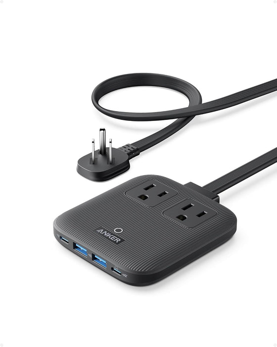 Travel Power Strip,  Nano 67W Max 6-in-1 USB C Charger, 2 USB C