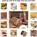 Sugar Bowls Sugar Container 25.36 FL OZ Glass Coffee Canister Airtight Food Storage Jar with Lid and Spoon Candy Jar Cof