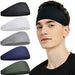 Sports Headbands for Men 5 Pack,Sweatbands for Men Workout,Running