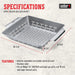 Weber® Deluxe Grilling Basket, Stainless Steel for Gourmet Grilling