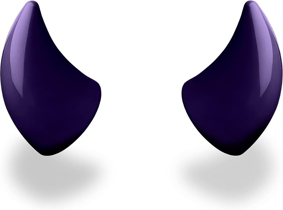 MagNeatOhz Small Devil Horns for Helmet | Made in USA | Magnetic & Interchangeable Horns for Motorcycle, Bike & Ski Helmets - Pair