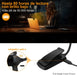 Rechargeable 24 LED Book Light for Reading, 360° Flexible Gooseneck, 5 Color Tones, Clip-on for Books/Tablet/Bed, USB-C,