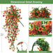 Artificial Fall Fake Flowers for Outdoor Fall Decoration