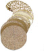 6 Pcs Glitter Champagne Gold Paper Circle Dots Garland (52 Feet) Party Hanging Bunting Birthday Party Decorations Engagement Party Bridal Shower Wedding Baby Shower Christmas Supplies Photo Backdrop