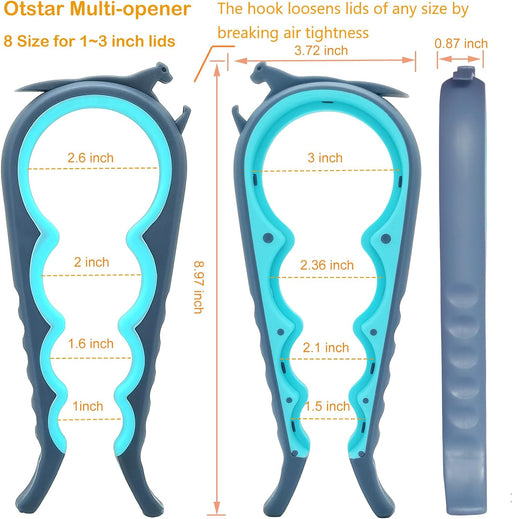 Jar Opener & Bottle Opener for Seniors with Arthritis, Weak Hands