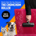 Pet Hair Remover – Original Size Reusable Lint Roller for Cat & Dog Hair on Furniture, Couch, Carpet, Car, Rugs & Bedding – Portable, Eco-Friendly (Black)