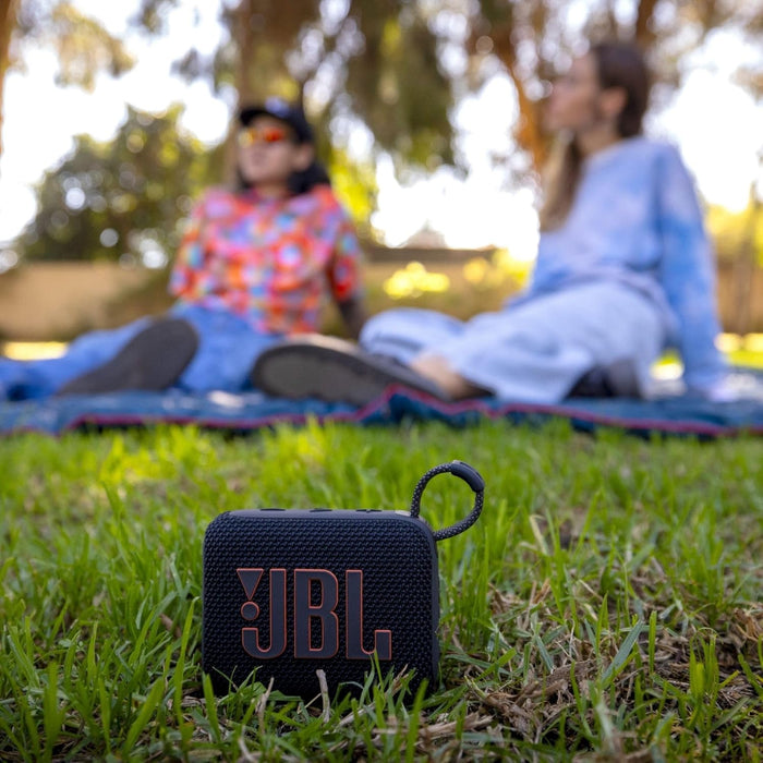 Go 4 - Ultra-Portable, Waterproof and Dustproof Bluetooth Speaker, Big Pro Sound with Punchy bass, 7-Hour Built-in Batte