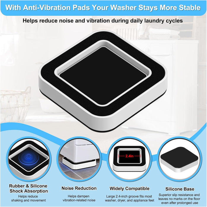 Anti Vibration Pads for Washing Machine: Stops Washer Dryer from Moving