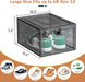 10 Pack Shoe Organizer Stackable