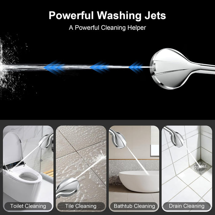 Filtered Shower Head with Handheld（3 Filters）Water Softener for Hard Water