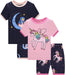 Little Girls Cotton Short Pajamas Summer Kids Clothes Toddler Toddler Pjs Sets