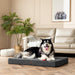 Orthopedic Dog Bed Large with Removable Washable Cover, 41IN Grey