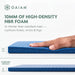 Gaiam Thick Yoga Mat, Exercise & Fitness Mat with Easy-Cinch Carrying Strap