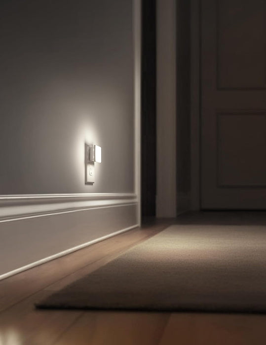 Night Lights Plug into Wall 2-Pack, 0.3W Plug in Night Light