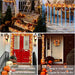 2Pcs 13FT Artificial Fall Leaves Garland for Thanksgiving Decor