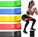 Resistance Bands for Working Out, 5-Pack Elastic Exercise Bands for Strength Training, Stretching, Workout; Home Gym Equipment for Women Men, Pilates Yoga Physical Therapy, Leg Glute Arm Exercise Kit