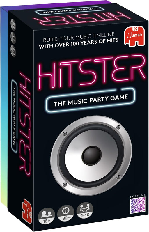 Hitster - The Music Fun Party Quiz Card Game, 2-10 Players - 300 Plus Iconic Music Hits - Great for Adult and Family Game Night