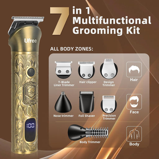 Professional Beard Trimmer for Men, Electric Shaver Razor, Men Gift