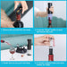 Electric Wine Opener with Charging Base, Cordless Electric Wine Bottle Opener with 2-in-1 Aerator &Pourer, Foil Cutter, 