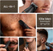 Manscape Upgraded Body & Pubic Hair Trimmer for Men, Waterproof Ball Shaver