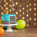 130 ft Star Garland Banner Decor, Gold