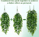 4Pcs Fake Hanging Plants 2.7FT Fake Plants Fake Vines Greenery