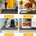 Under Sink Mats for Kitchen Waterproof 34" x 22", Cabinet Liner