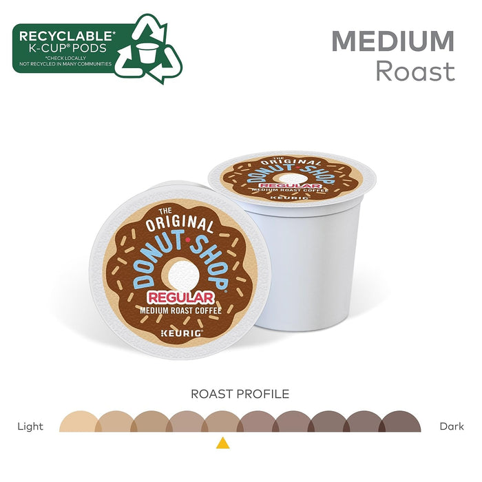 Regular, Single-Serve Keurig K-Cup Pods, Medium Roast Coffee Pods, 96 Count