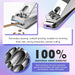 30Pcs Professional Manicure kit, Stainless Steel Nail Clipper set