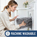 Bathroom Rugs 30X20, Extra Soft Rubber Backing Chenille Bath Mats