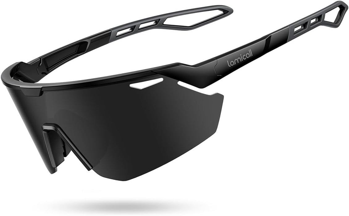 24g Polarized Sports Sunglasses for Men Women - UV400 Protection Sun Glasses for Baseball Running Cycling Fishing