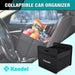 Foldable Trunk Storage Organizer for Car and Sedan (Small, Black)