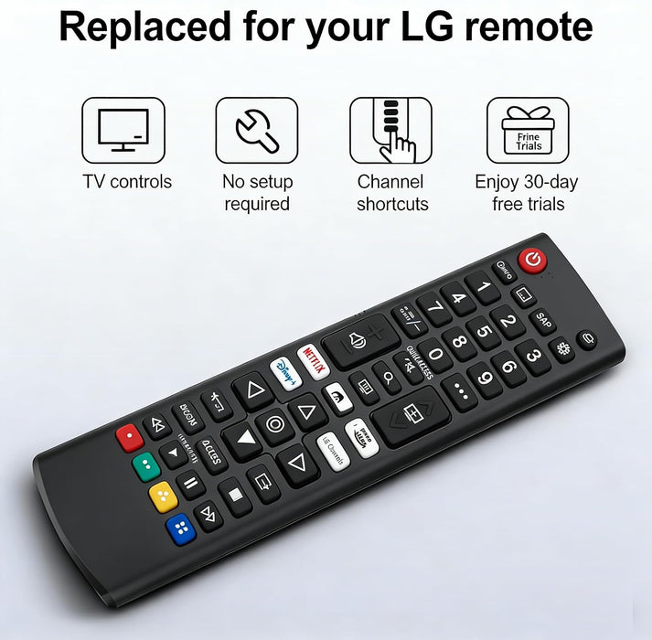 Replacement for LG Remote Control, Pack of 2, 2026-2005, Universal