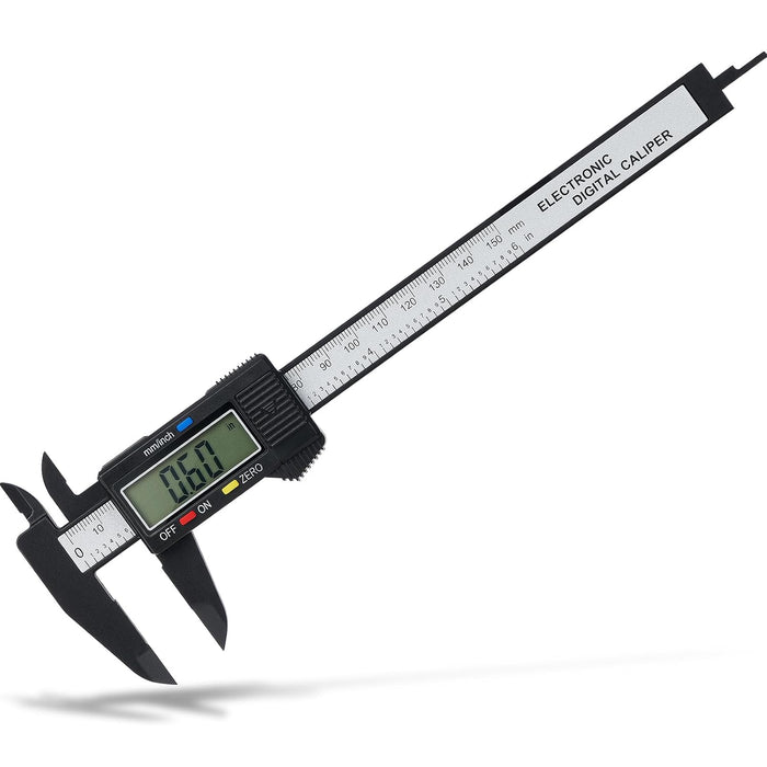 Digital Caliper, Calipers 0-6 Inch, Inch/mm Conversion, Large LCD