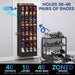 Over the Door Shoe Organizer, 40 Pockets, Up to 40 Pairs