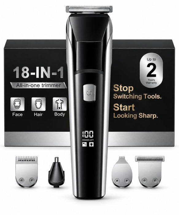 Beard Trimmer for Men, Electric Razor Hair Clippers for Men, Gifts